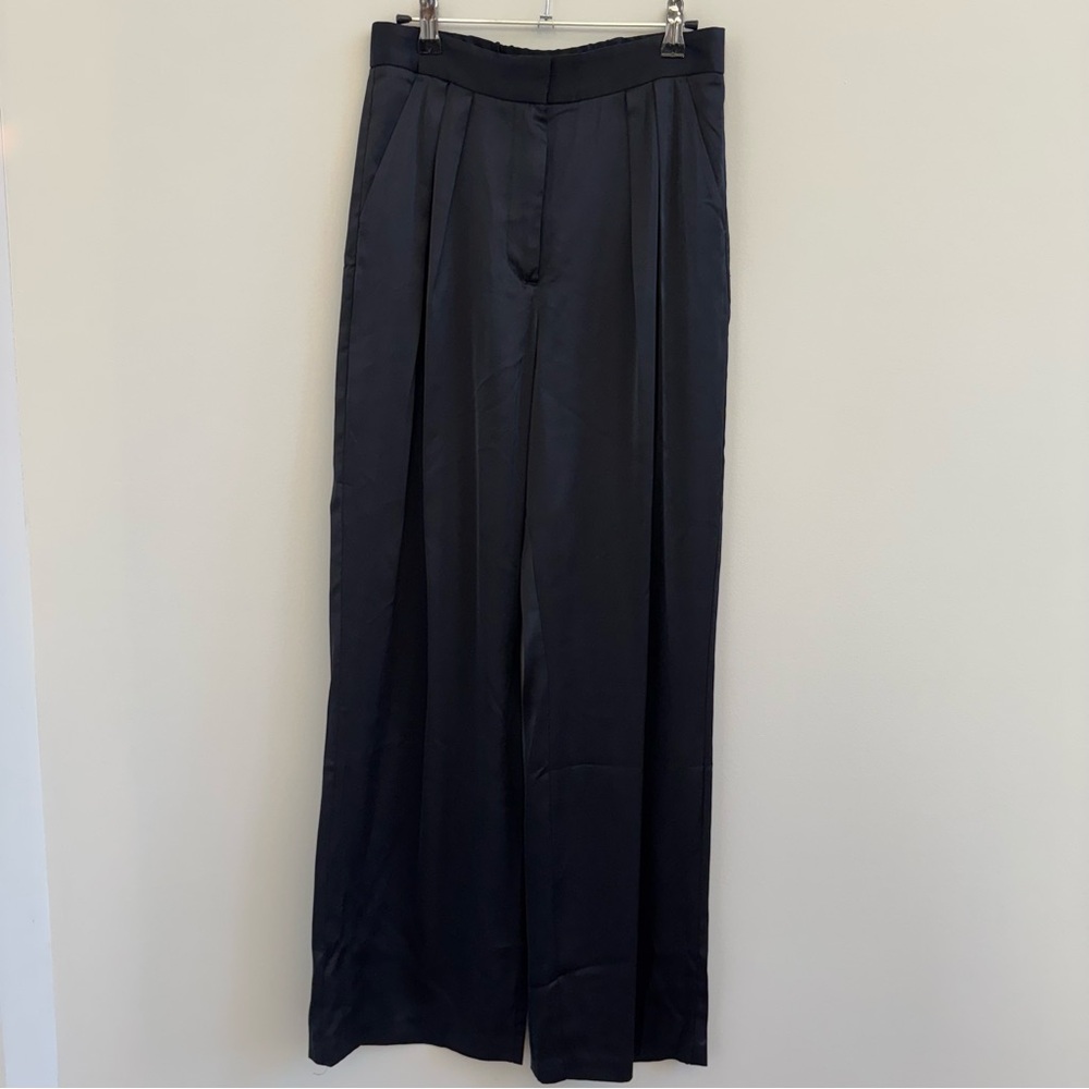 Abercrombie & Fitch Black Wide-Leg Pants